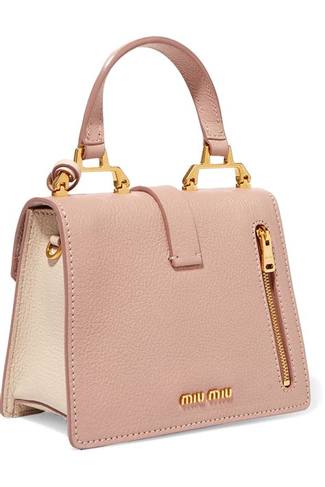 miu miu madras satchel